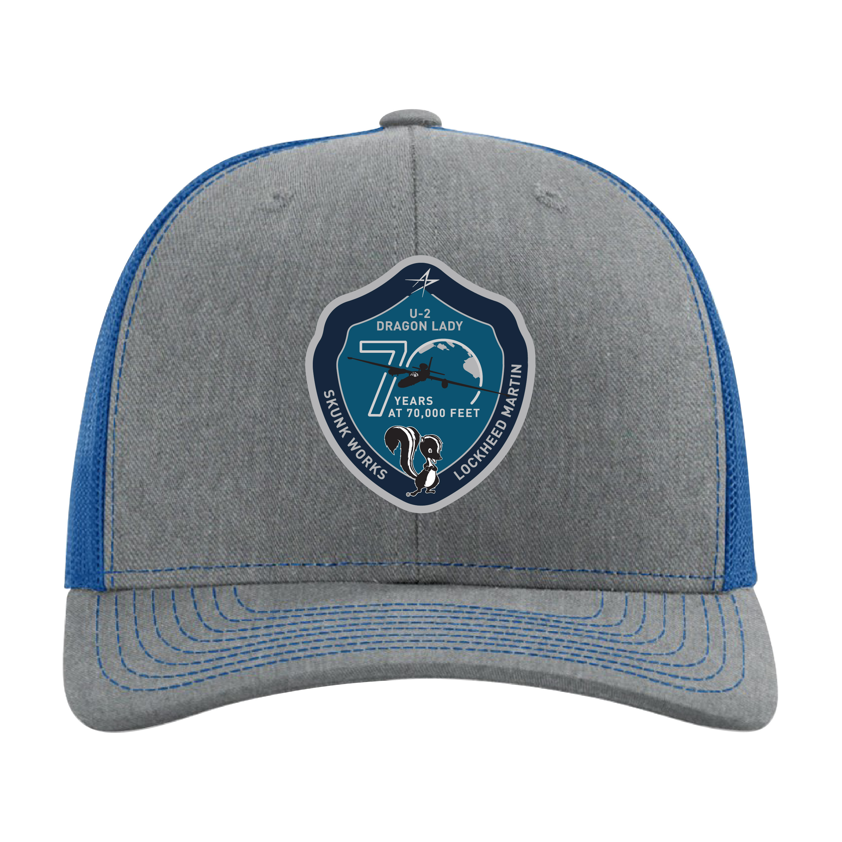 U-2 70th Anniversary Richardson 112 Trucker Patch Hat